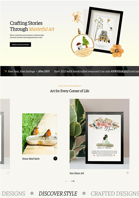 Maquettes et design UX/UI pour site web professionnel