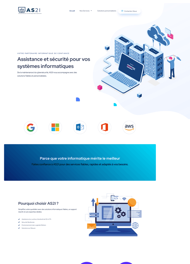 Site vitrine - conçu par Pitshucom