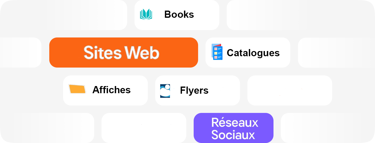 Atouts PitshuCom design – créativité, rapidité, multi-supports, impact, collaboration transparente